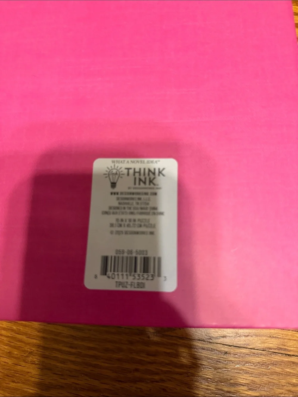 For the Love of Books 500-Piece Puzzle - Pink